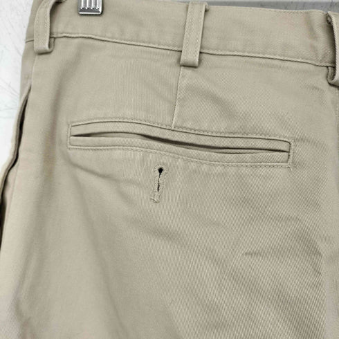 エルエルビーン L.L.Bean 00S 裏地チェック NATURAL FIT チノパンツ メンズ  DOUBLE L